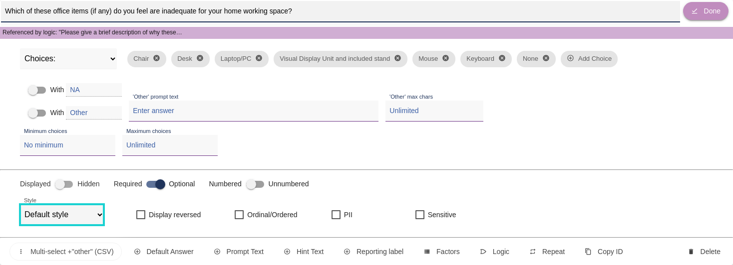 Testing your survey 3